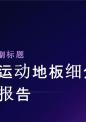 实木运动地板细分市场调研报告.pptx