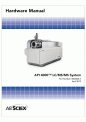 API 4000 LC-MS-MS System Hardware Manual用户操作手册.pdf